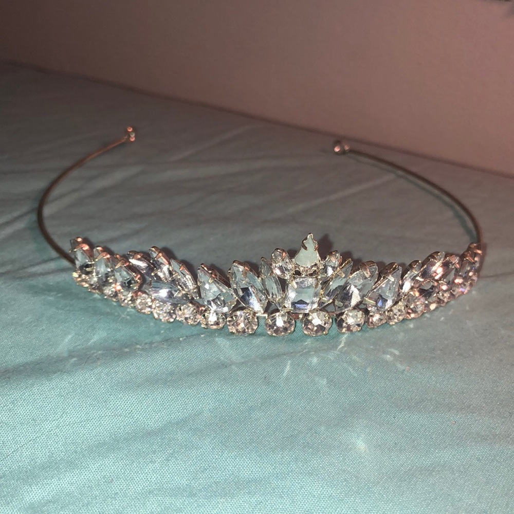 Silver Princess Gem Tiara